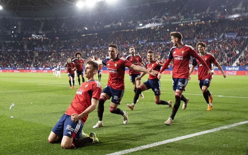 Osasuna đội bóng với nhiều yếu tố bất ngờ tại La Liga